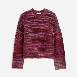 NWT Madewell Space-Dyed
Crewneck Sweater